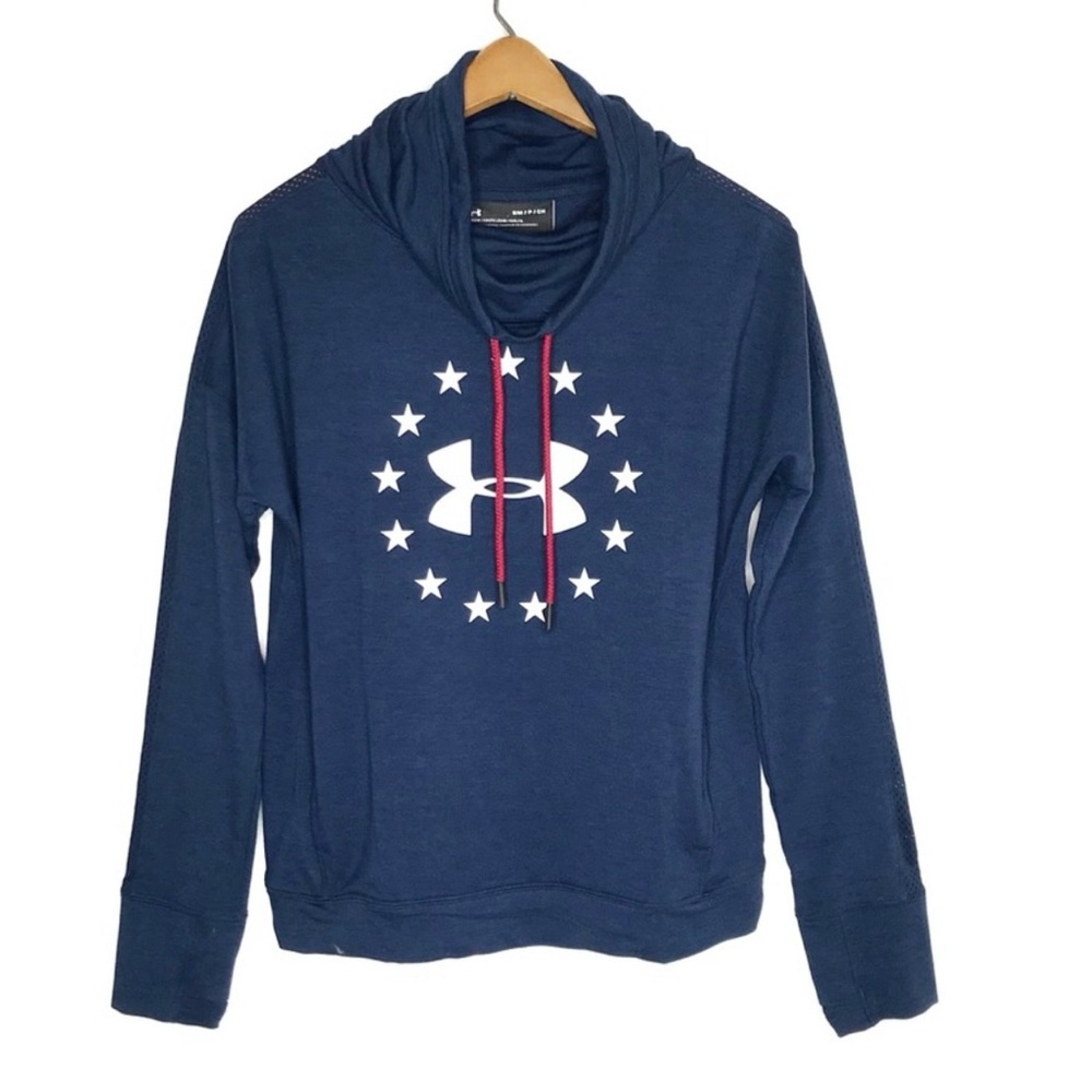 UNDER ARMOUR Hoodless Pullover Sweatshirt Women’s Size Small